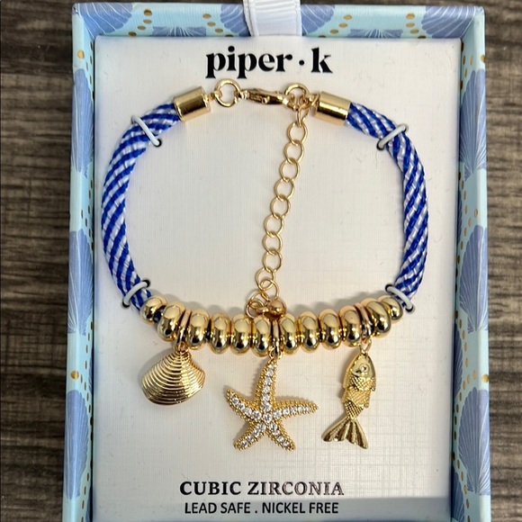 🐚 Charming Piper K Ocean-Inspired Bracelet! 🌊✨ - Picture 3 of 4